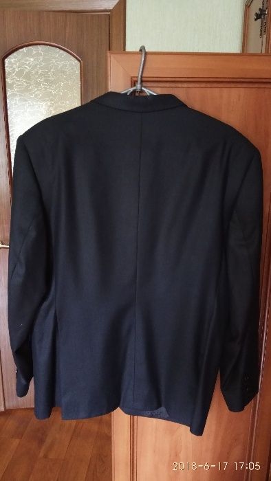 Пиджак серо черный