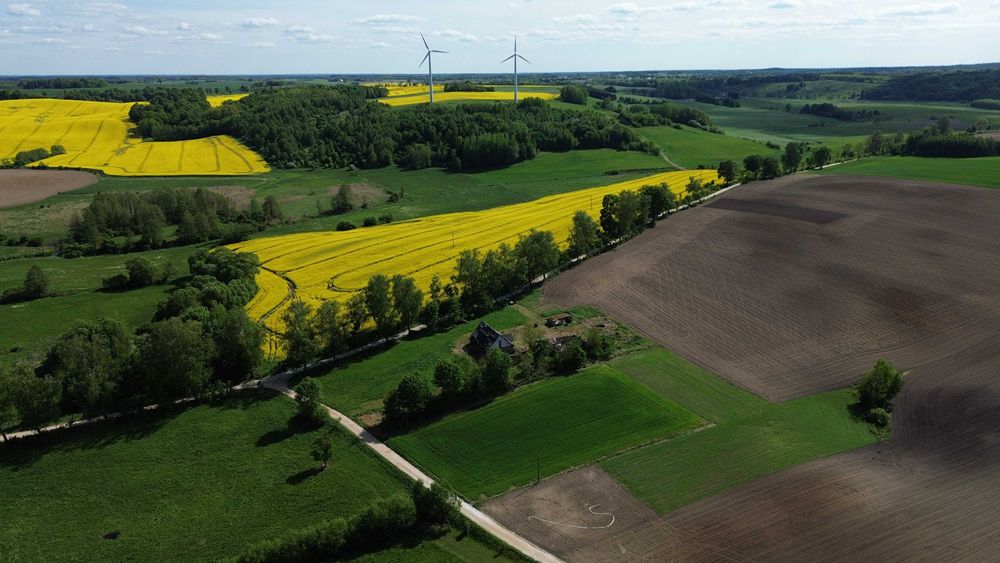 WARMIA i MAZURY -  0,52 ha  -  Działka budowlana malowniczo położona