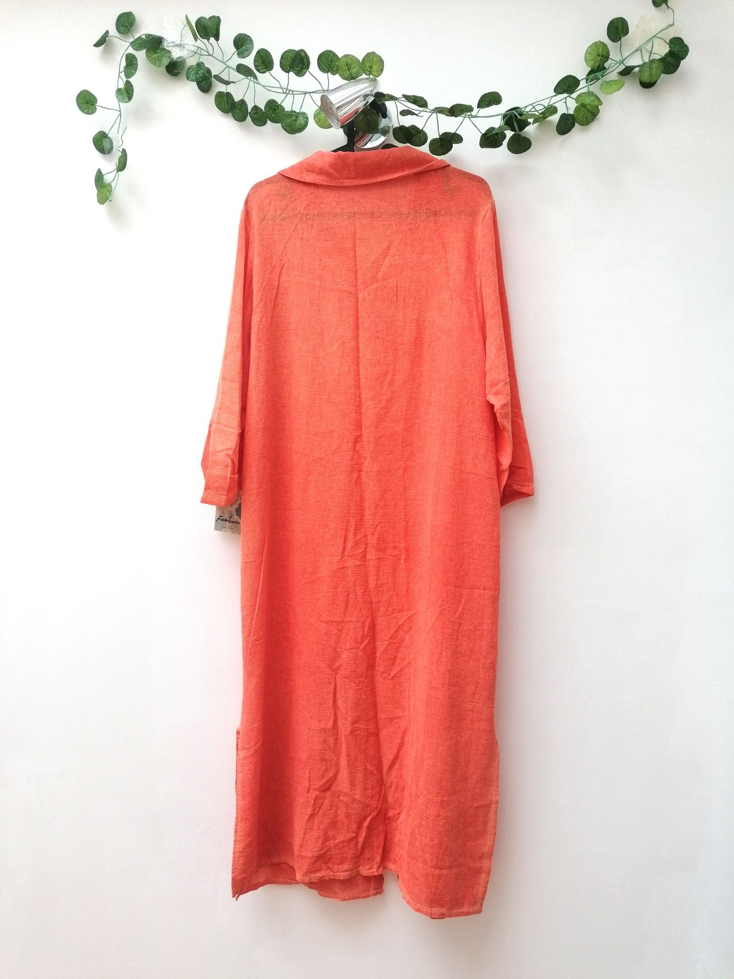 Vestido Maxi Laranja