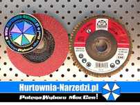 10 x gr 60 Tarcza Listkowa ceramiczna 125mm lamelka ceramiczna Tediam