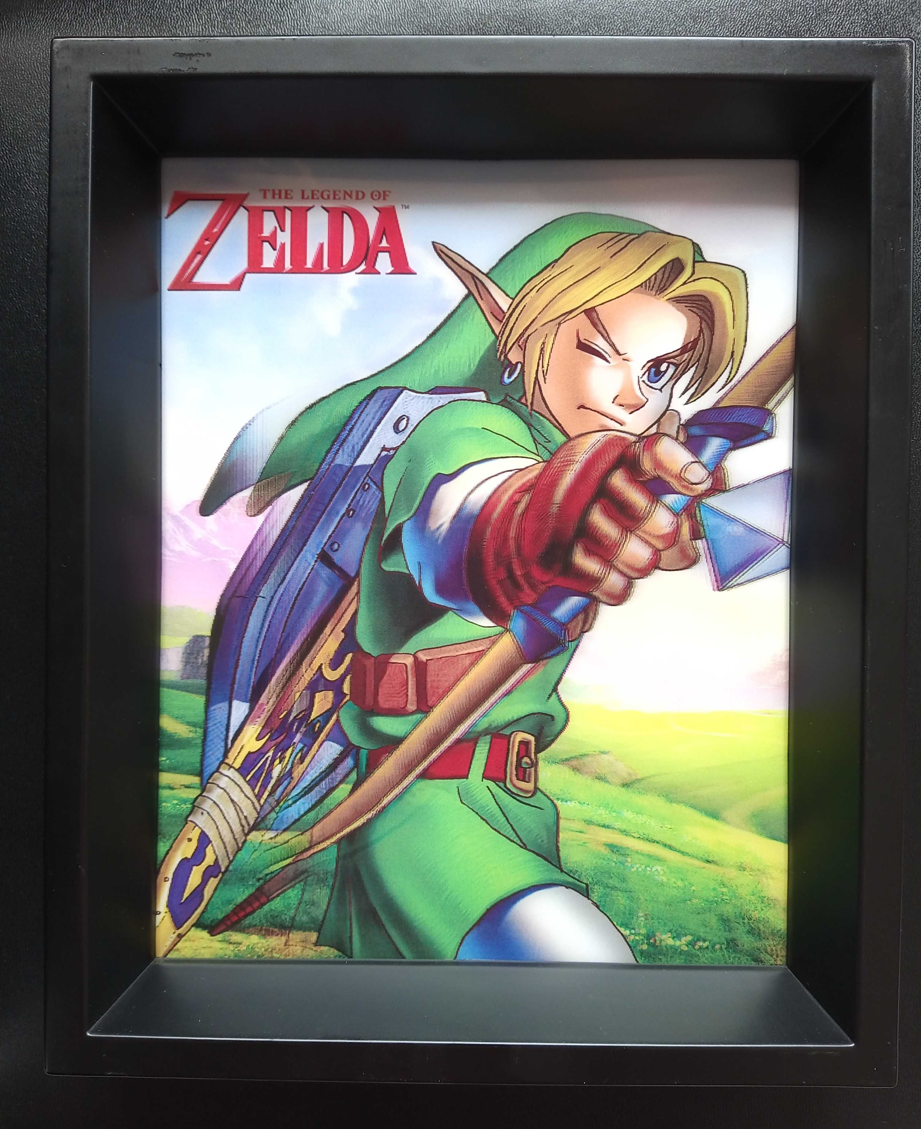 moldura 3d Zelda
