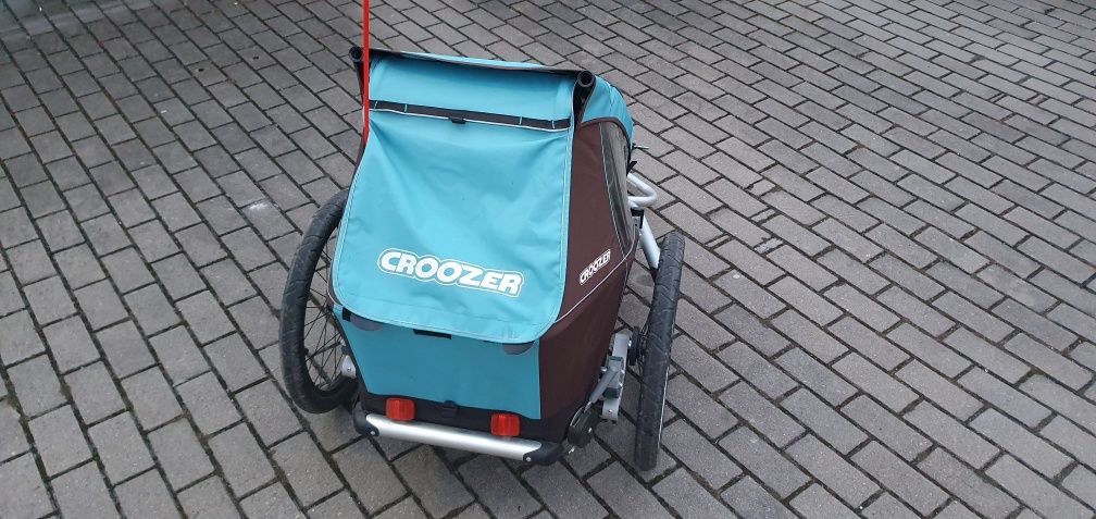 Przyczepka rowerowa Croozer Kid 1 z amortyzacją