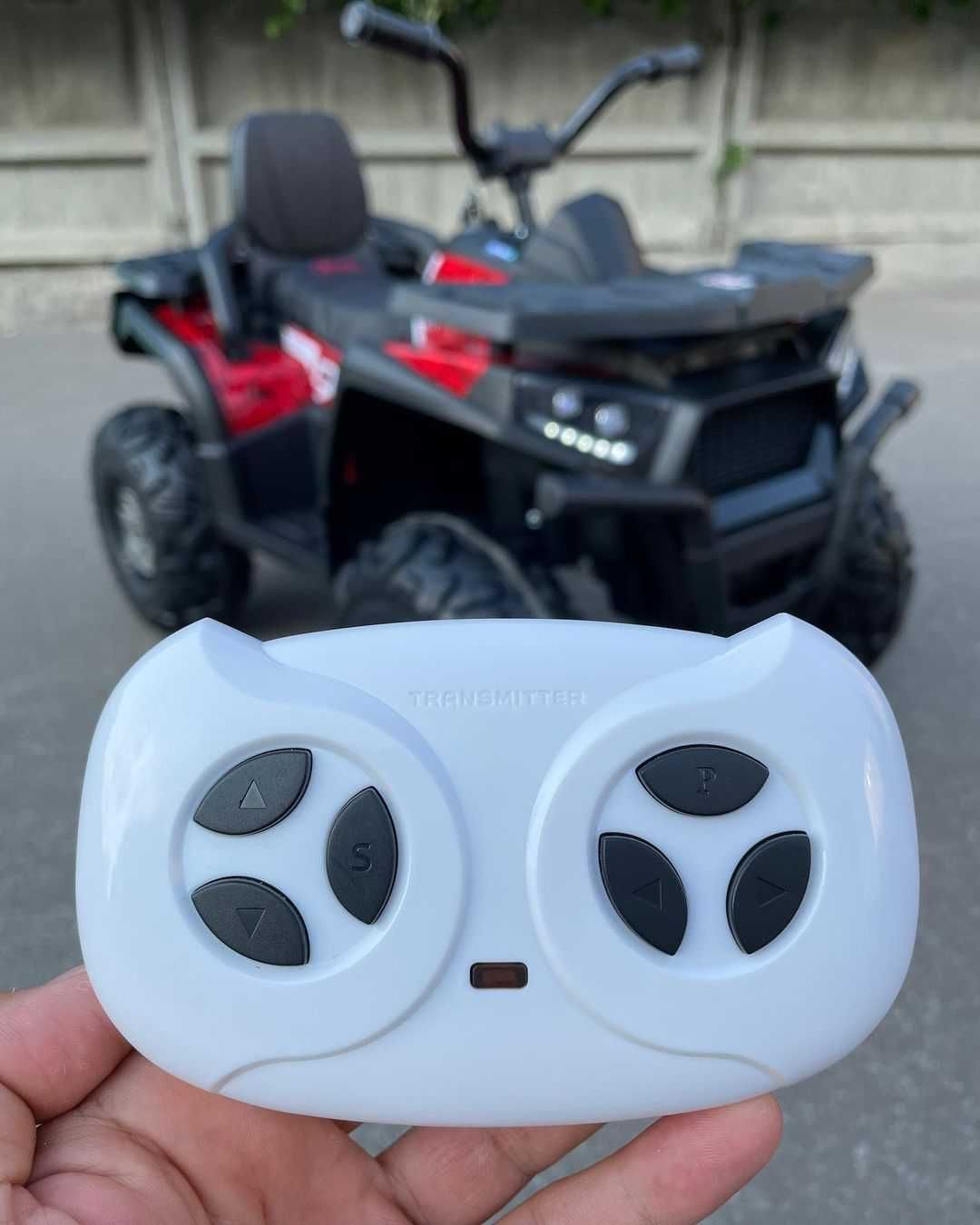 QUAD ELEKTRYCZNY 4x4 w lakierze! Autko na akumulator + pilot