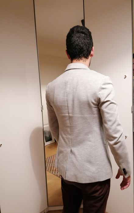 Casaco/Blazer cinza zara homem