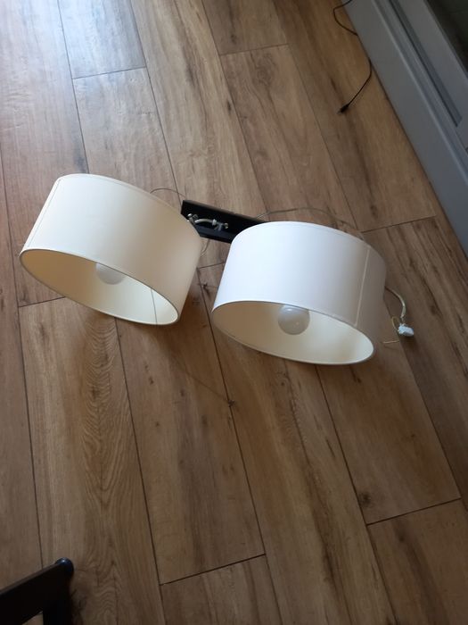 Lampa z abazurami