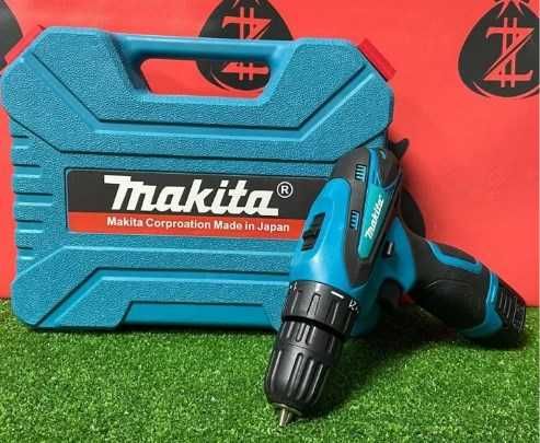 Аккумуляторный шуруповерт Makita дрель новая