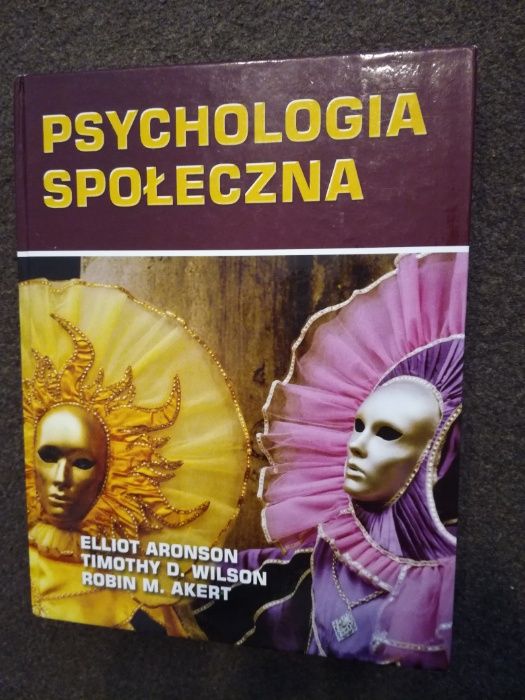 Psychologia społeczna Aronson, psychologia, socjologia,nauki społeczne