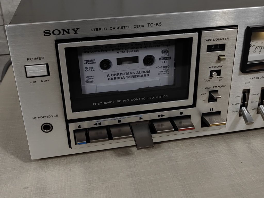 Sony TC-K5 Wysokiej klasy magnetofon kasetowy vintage