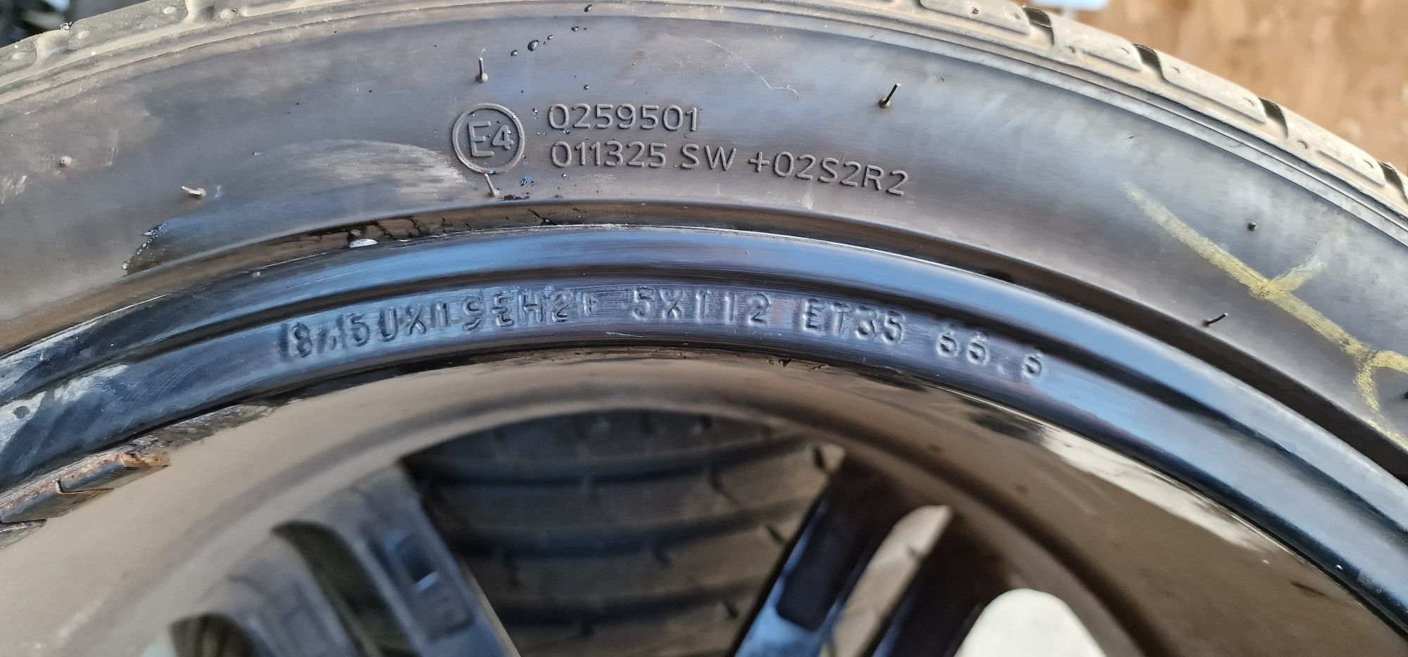 Koła letnie 255x35 r19 et35 do audi A4, Avus racing af15