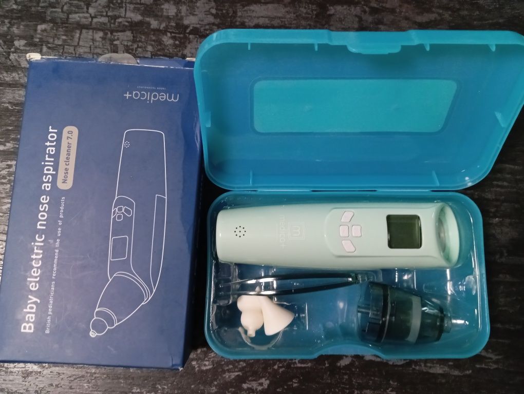 Електричний назальний аспіратор medica+ nose cleaner 7.0