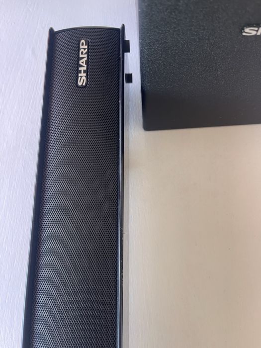 Soundbar + Subwoofer SHARP fatura e garantia novos
