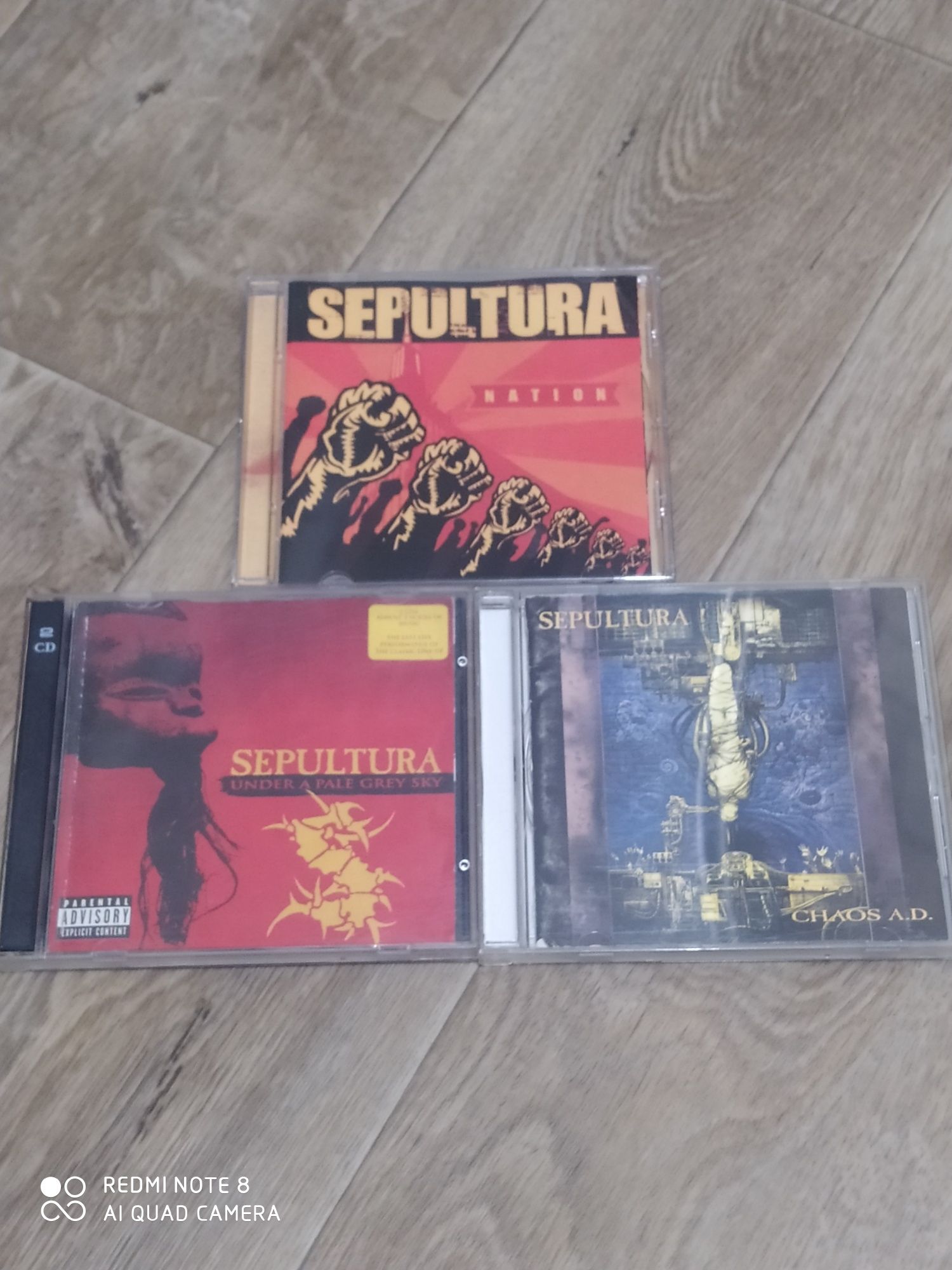 CD диски SEPULTURA.120 гр.