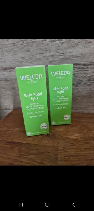 Krem veleda skin light food