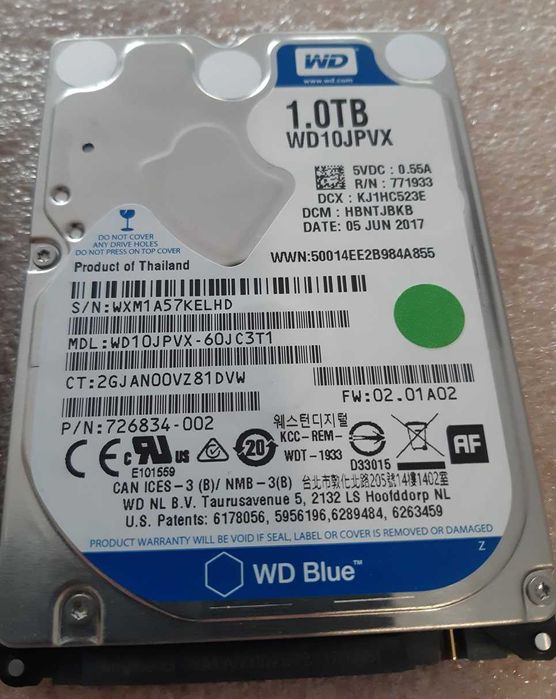 Disco 2.5'' de 1TB