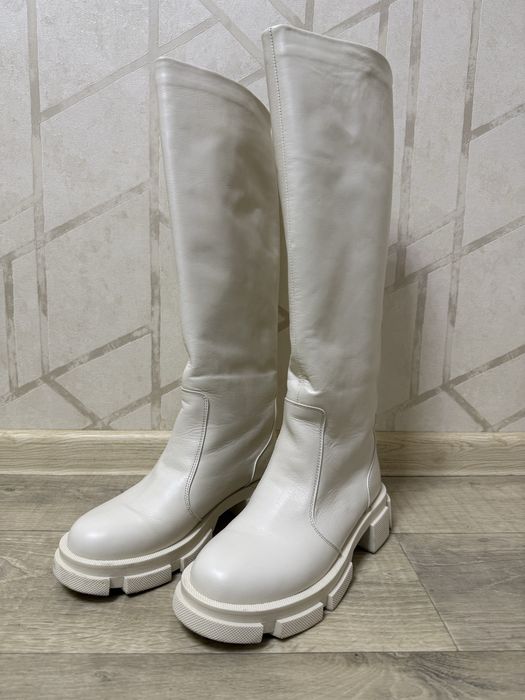 Жіночі шкіряні чоботи єврозима 39 р