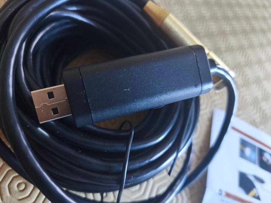 Câmera Endoscópica USB com cabo de 10m