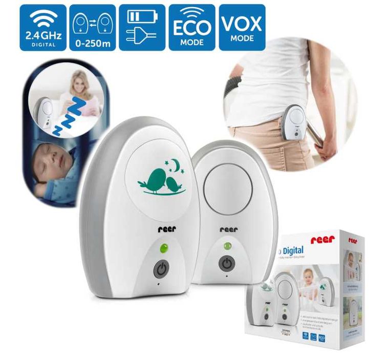 Niania elektroniczna cyfrowa Neo Digital 250m REER