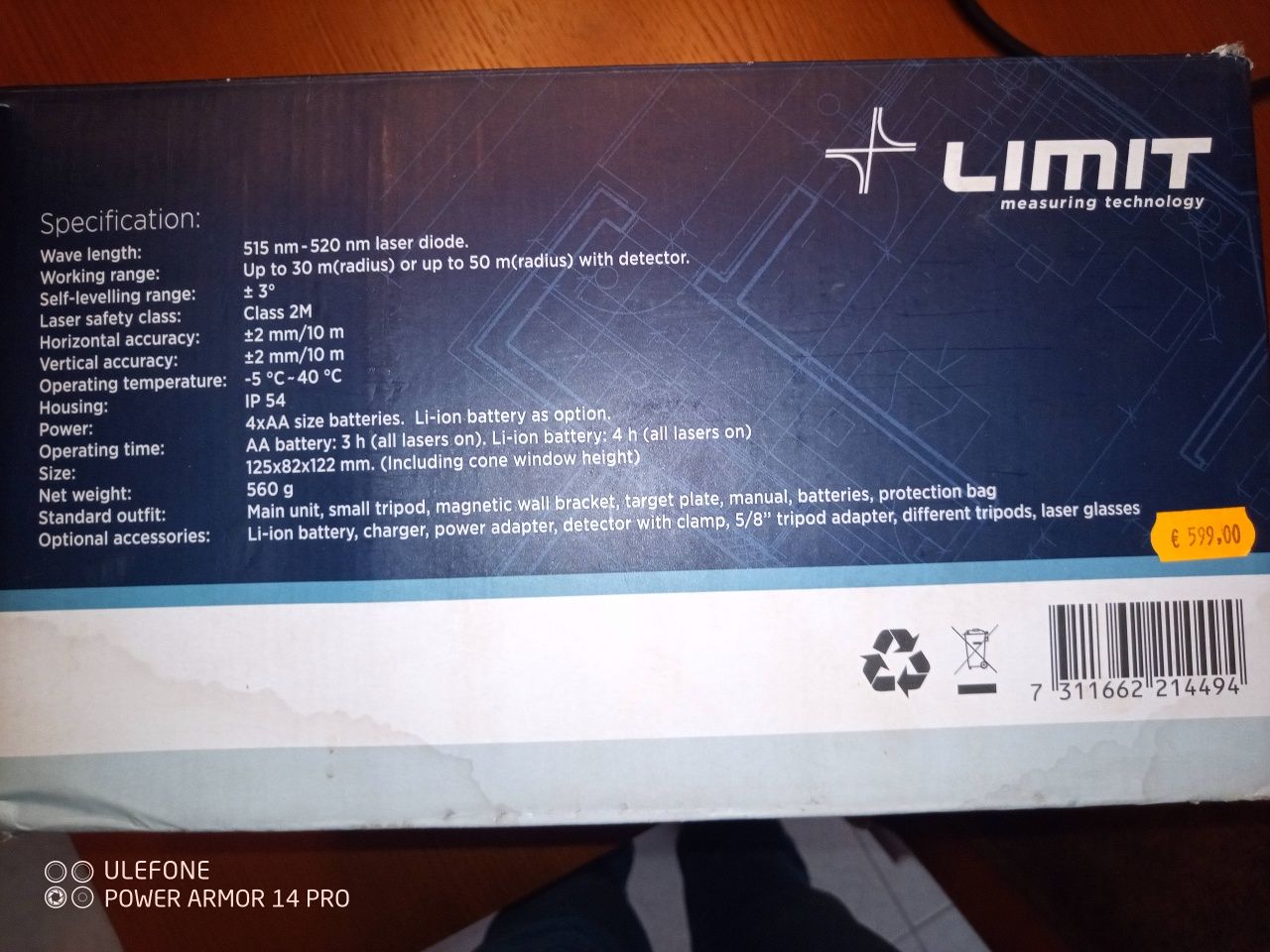 Vende-se laser da marca Limit