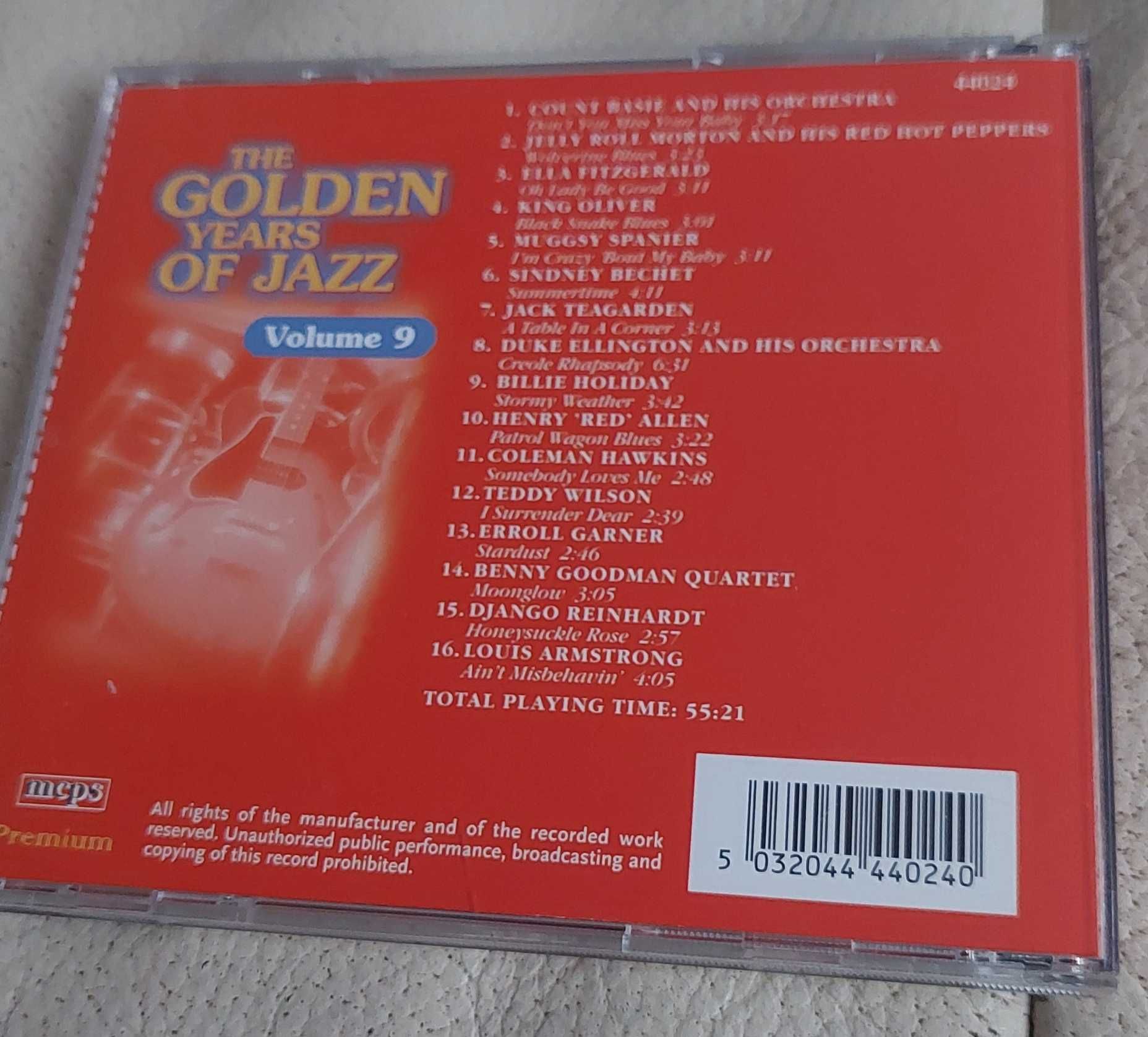 The Golden Years of Jazz, volume 9; kompilacja, płyta CD