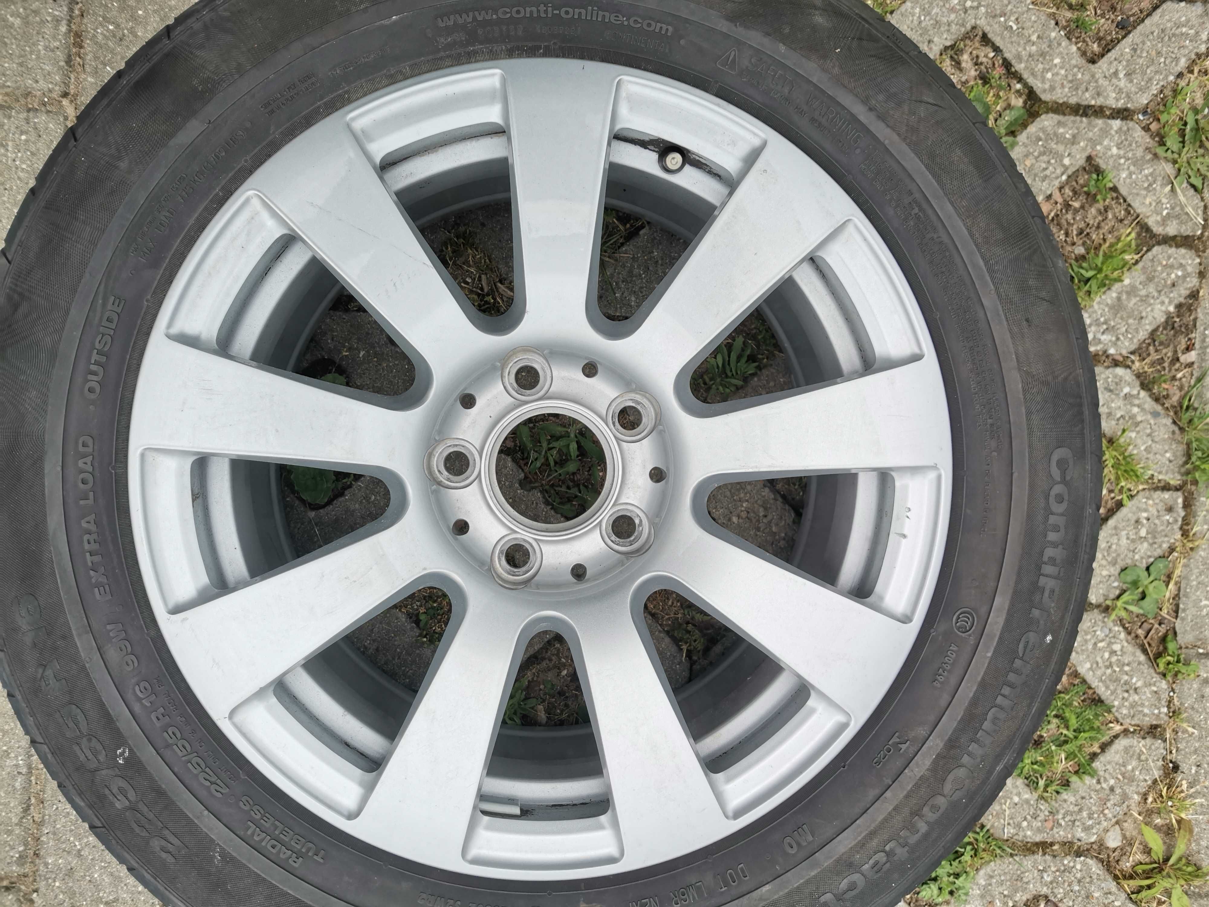 KOŁO Dojazdowe 16 Mercedes W212 5X112 7.5x16h2  ET 45,5