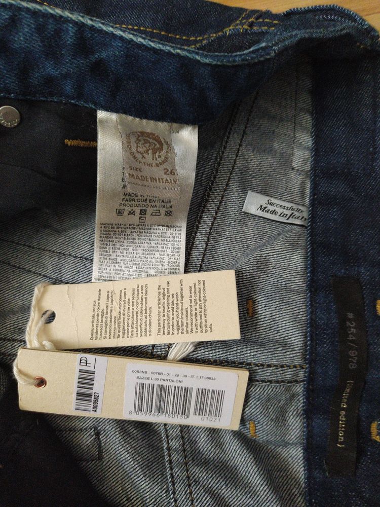 Продам нові джинси бойфренди Diesel (оригінал) р.27