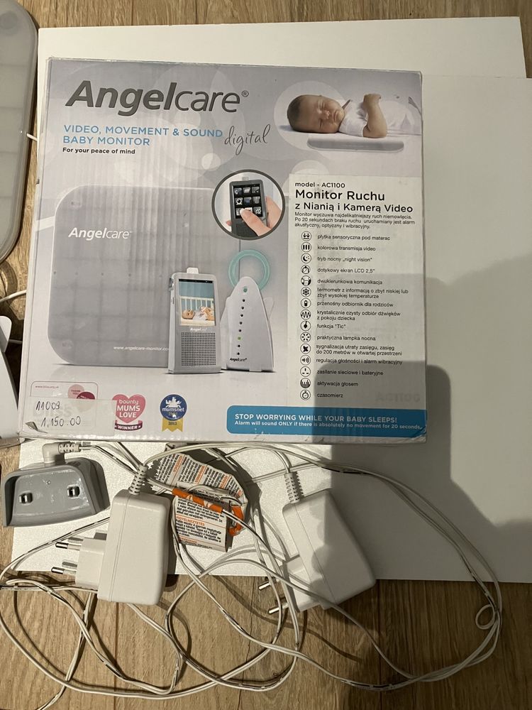 Angelcare AC1100 niania, monitor oddechu