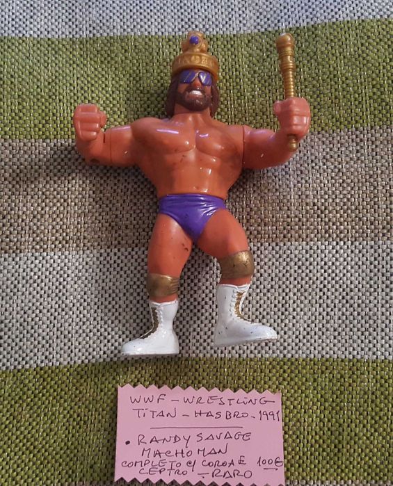 1991 - Randy Macho Man, WWF Wrestking Wrestlemania Titan Sports HASBRO