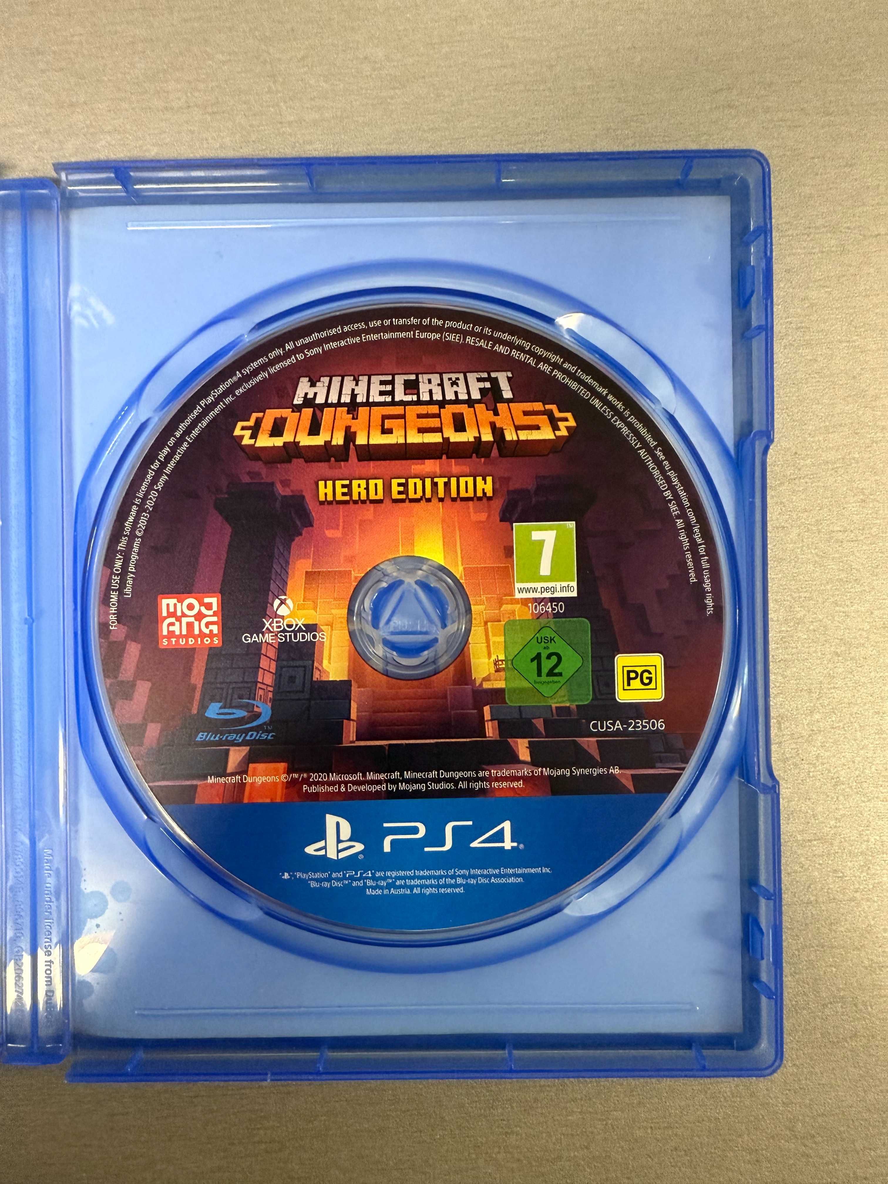 Minecraft Dungeons Hero Edition PS4