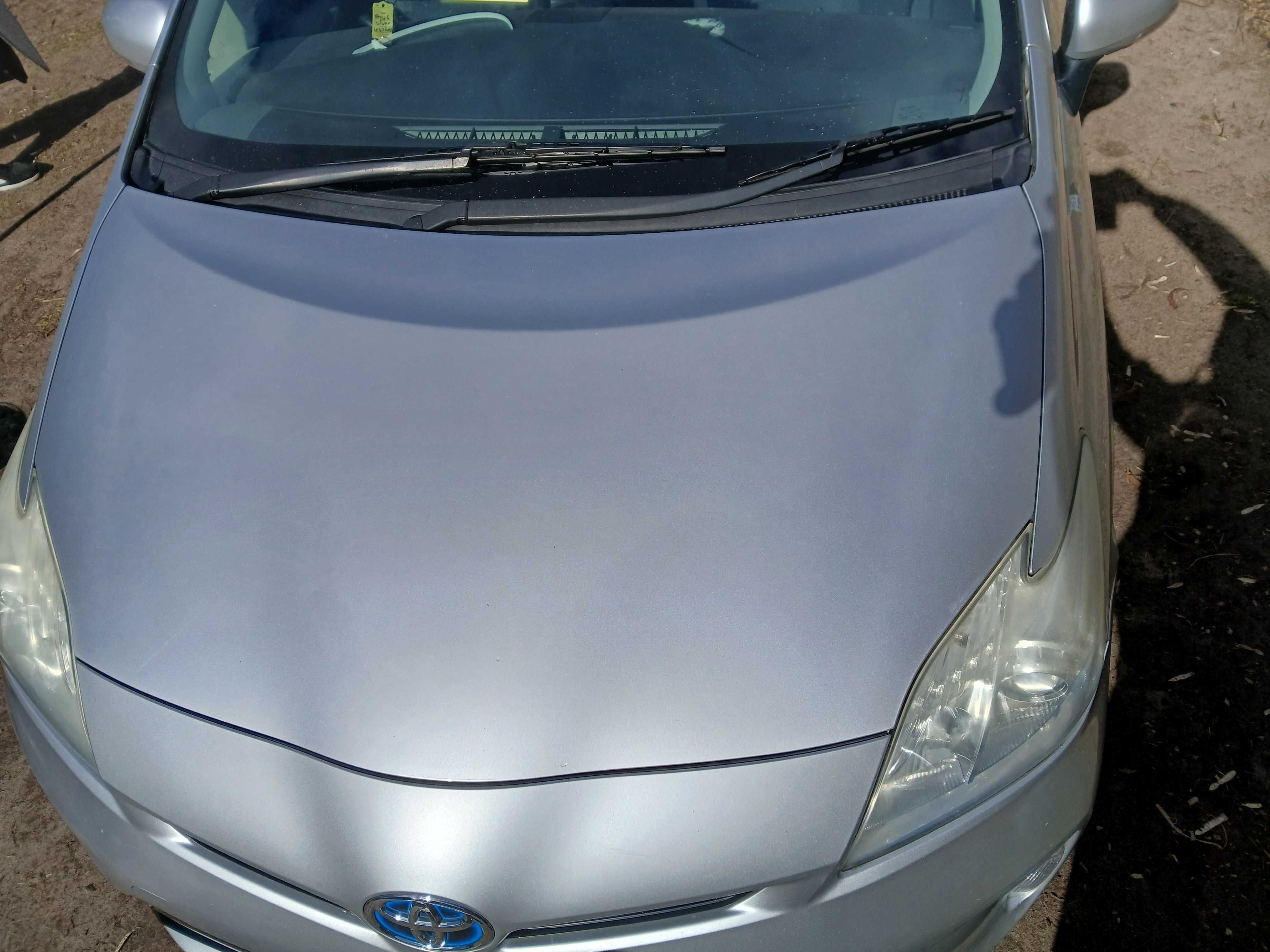 Zderzak maska blotniki lampy przod Toyota Prius 3 III Lift 1F7 13-15