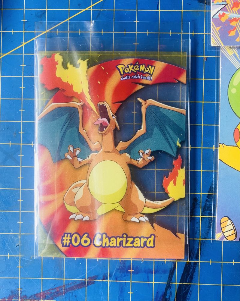 Carta Pokemon Topps #06 Charizard PC3