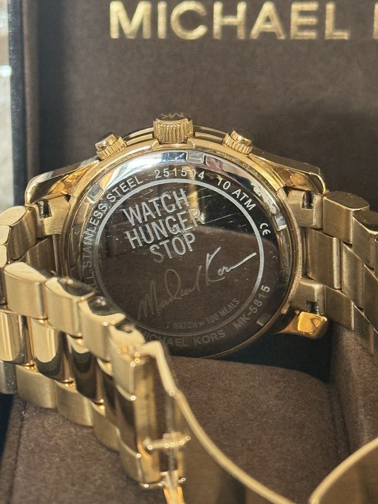 Наручний жіночий годинник Мichael Kors watch Hunger stop