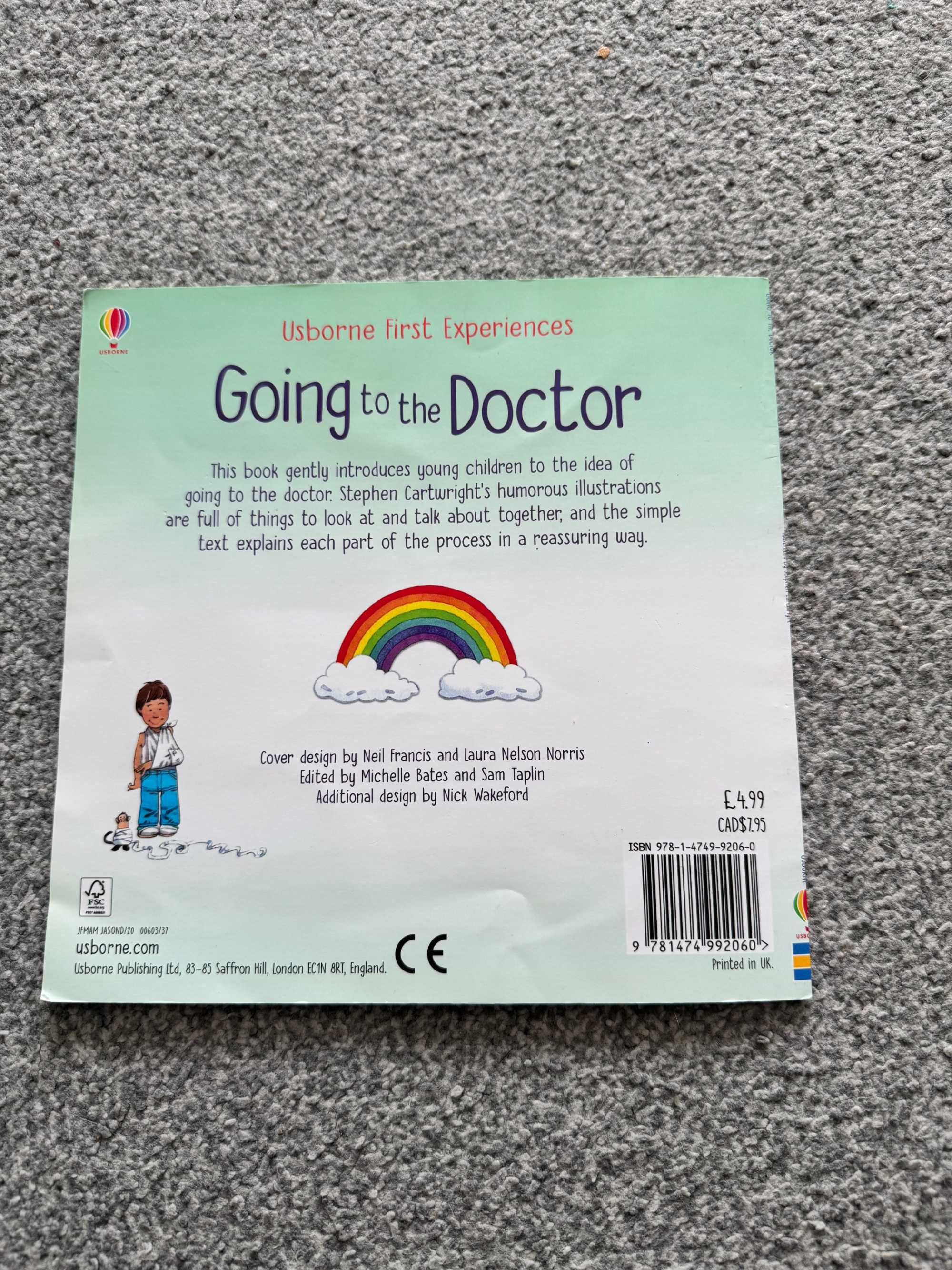 Going to the Doctor Anne Civardi Stephen Cartwright Usborne