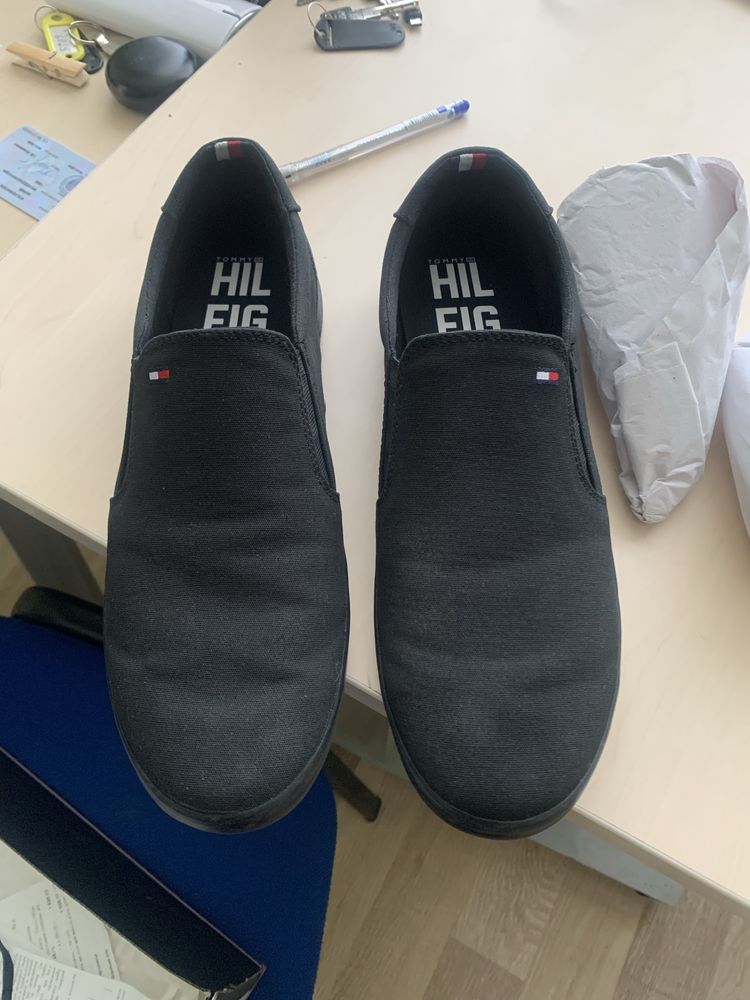 Макасины туфли слипоны Tommy Hilfiger