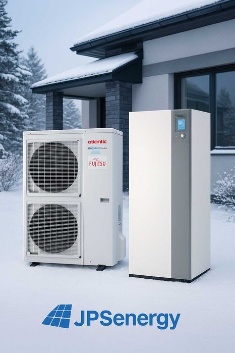 Pompa ciepła Excelia AI Tri DUO 11 kW Atlantic z montażem