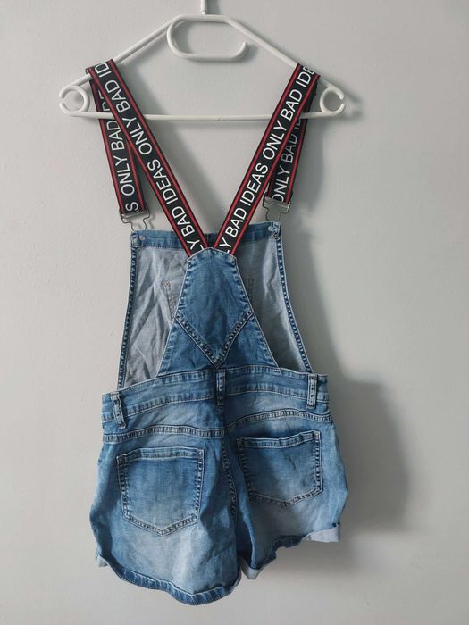 Ogrodniczki jeansowe