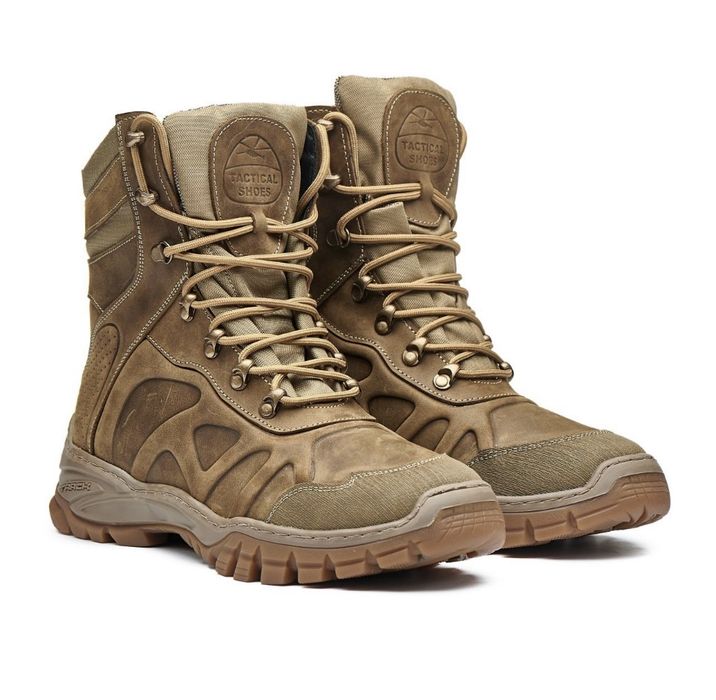 Шкіряні берці демісезонні, одна пара 45