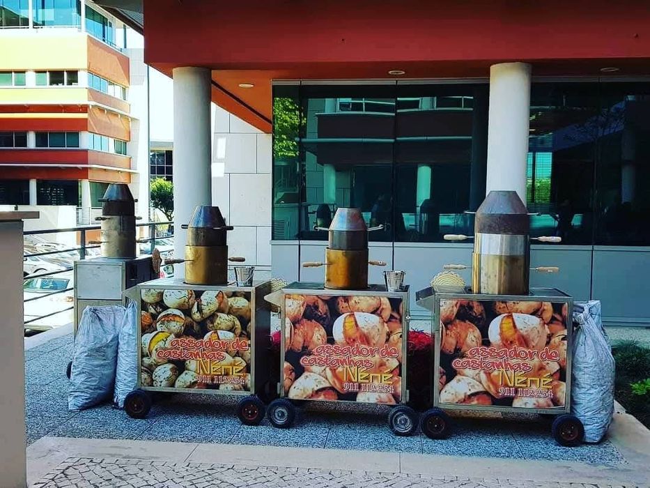 Castanhas assadas