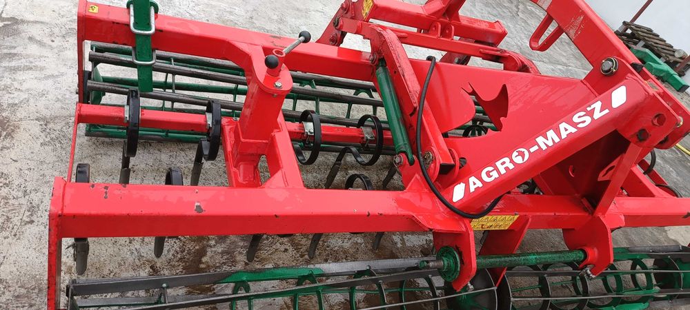 Agregat uprawowy kultywator 3 m z hydropakiem, do siewnika – Agromasz
