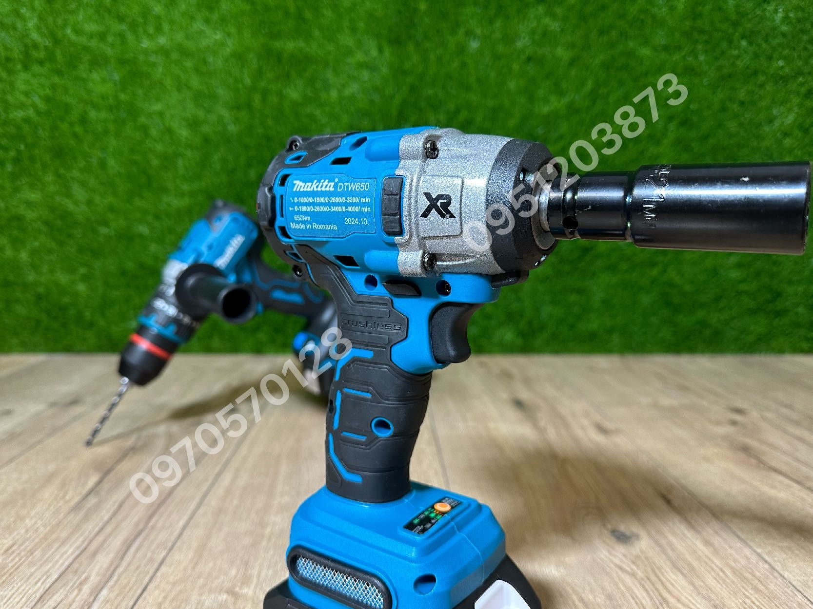 Набор Makita 2в1 Шуруповерт DHP485BL Гайковерт DTW650BL 36V 8Ah