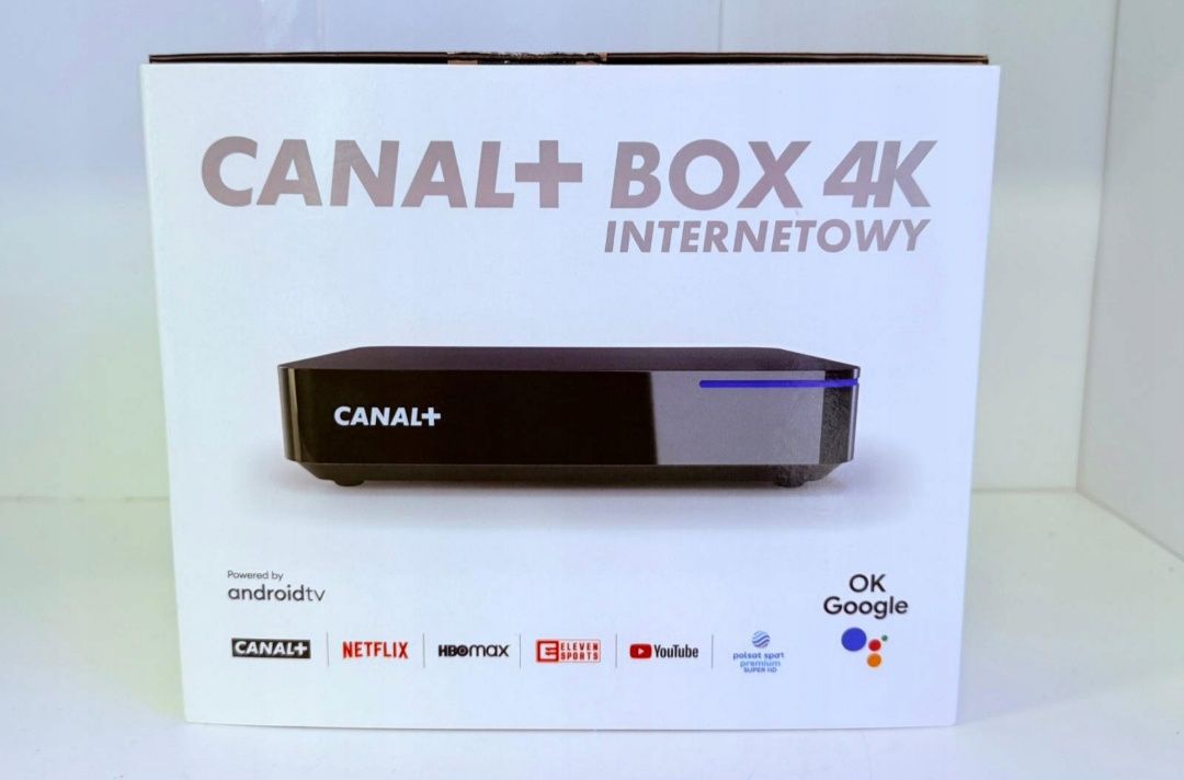 Dekoder Canal+ Box 4K oferta telewizji Canal+ przez internet