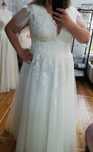 Suknia ślubna plus size rozm 54