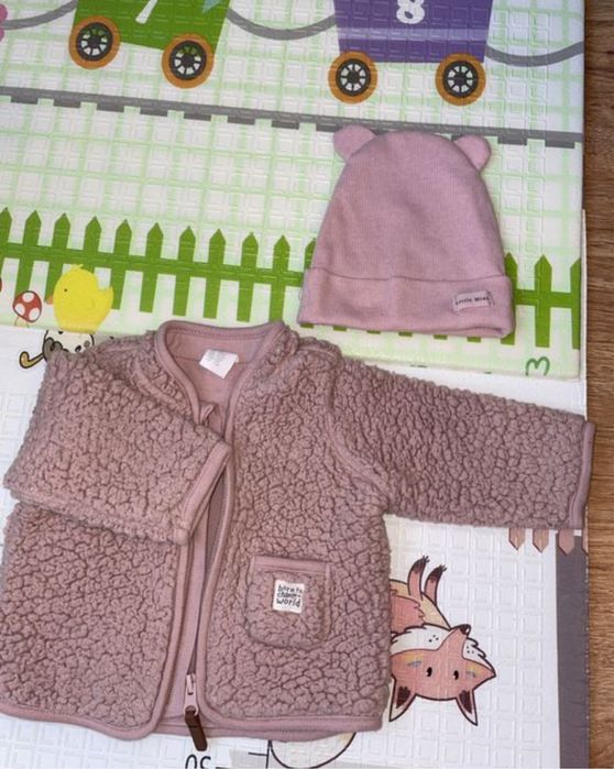 Шубка тедді для дівчинки