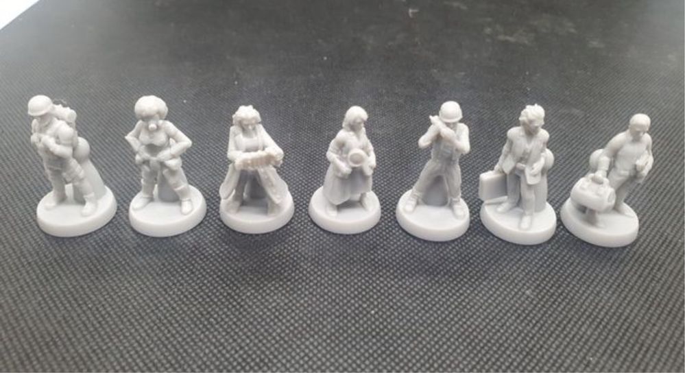 Pandemic miniaturas resina