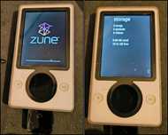 Microsoft Zune 30 GB Biały Wi-Fi Radio FM AAC WMA MP3 Odtwarzacz multi