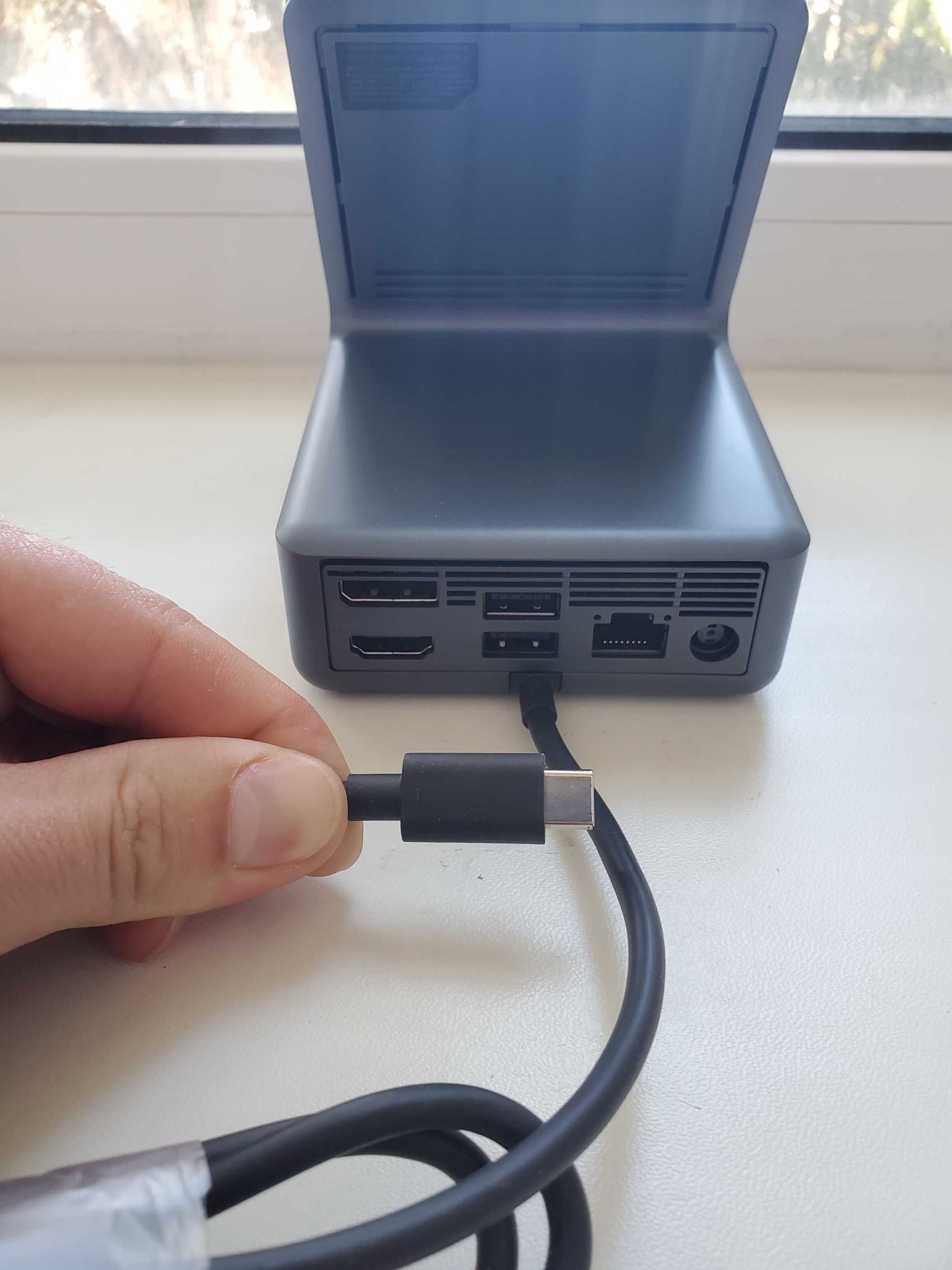 DELL HD22Q1 Docking Station 2 в 1 зарядка ноутбука та телефону 130w
