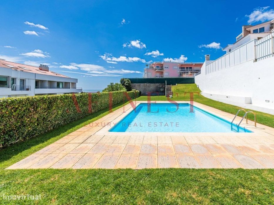 Apartamento T4 Em Cobertura Com Vista Mar Nos Jardins Da Parede