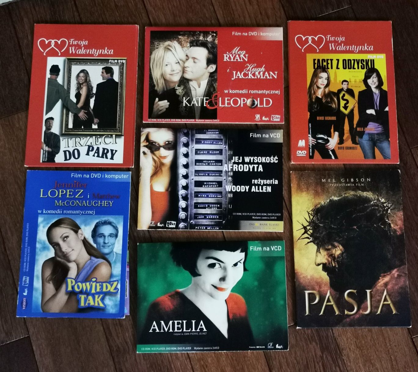 50szt filmy dvd polskie i zagraniczne