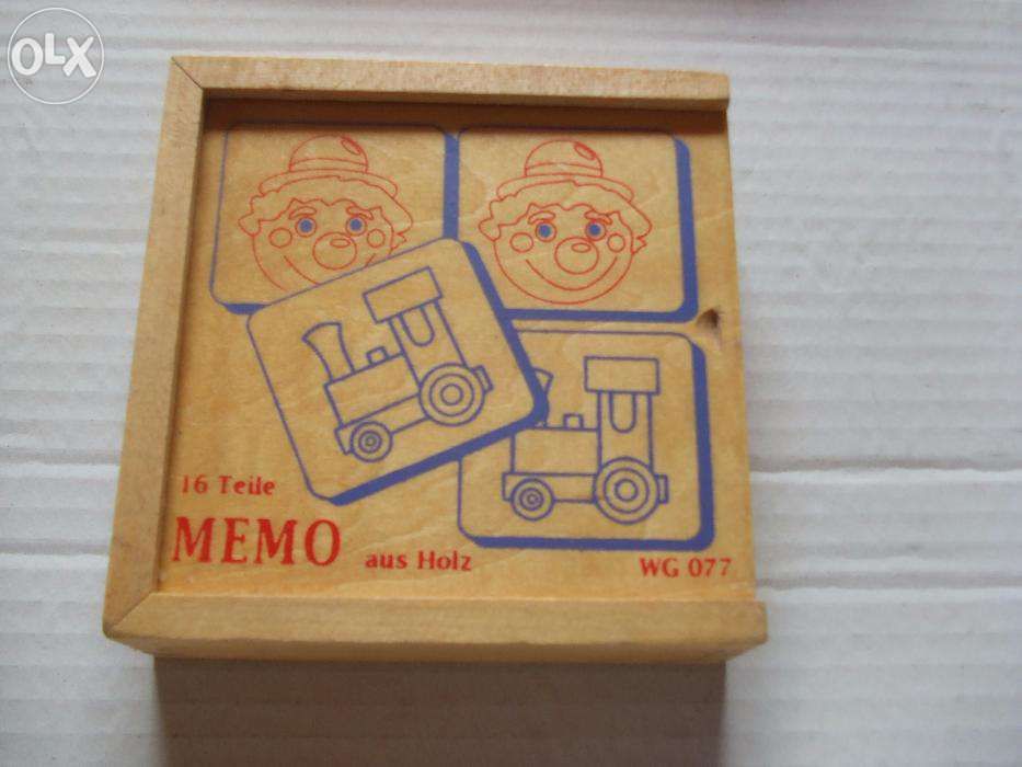 Jogo da Memória em Madeira