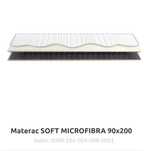 Materac 90x200 pianka i sprężyny