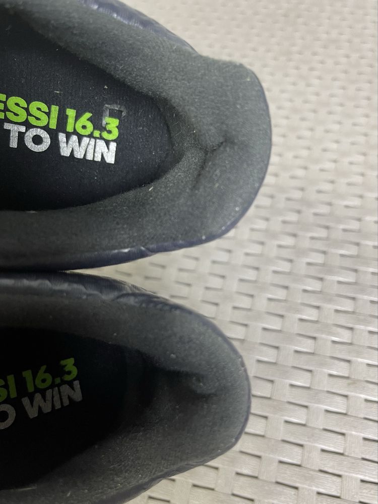Adidas Messi сороконожки бутсы копы 42 размер футбольные синие